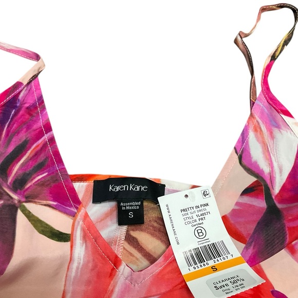 Karen Kane Women’s Tropical Floral Dress Size Small NWT - Picture 12 of 14